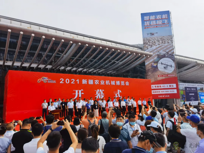 亮相新疆農(nóng)機展，極飛展示棉花智能化生產(chǎn)硬核實力