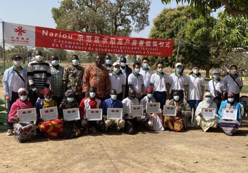 糧食產(chǎn)量高，生活有余裕&mdash;&mdash;中國專家在布開展水稻高產(chǎn)競賽和蔬菜種植培訓