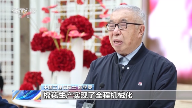 陳學(xué)庚院士：棉花全程機(jī)械化 大大促進(jìn)產(chǎn)業(yè)發(fā)展